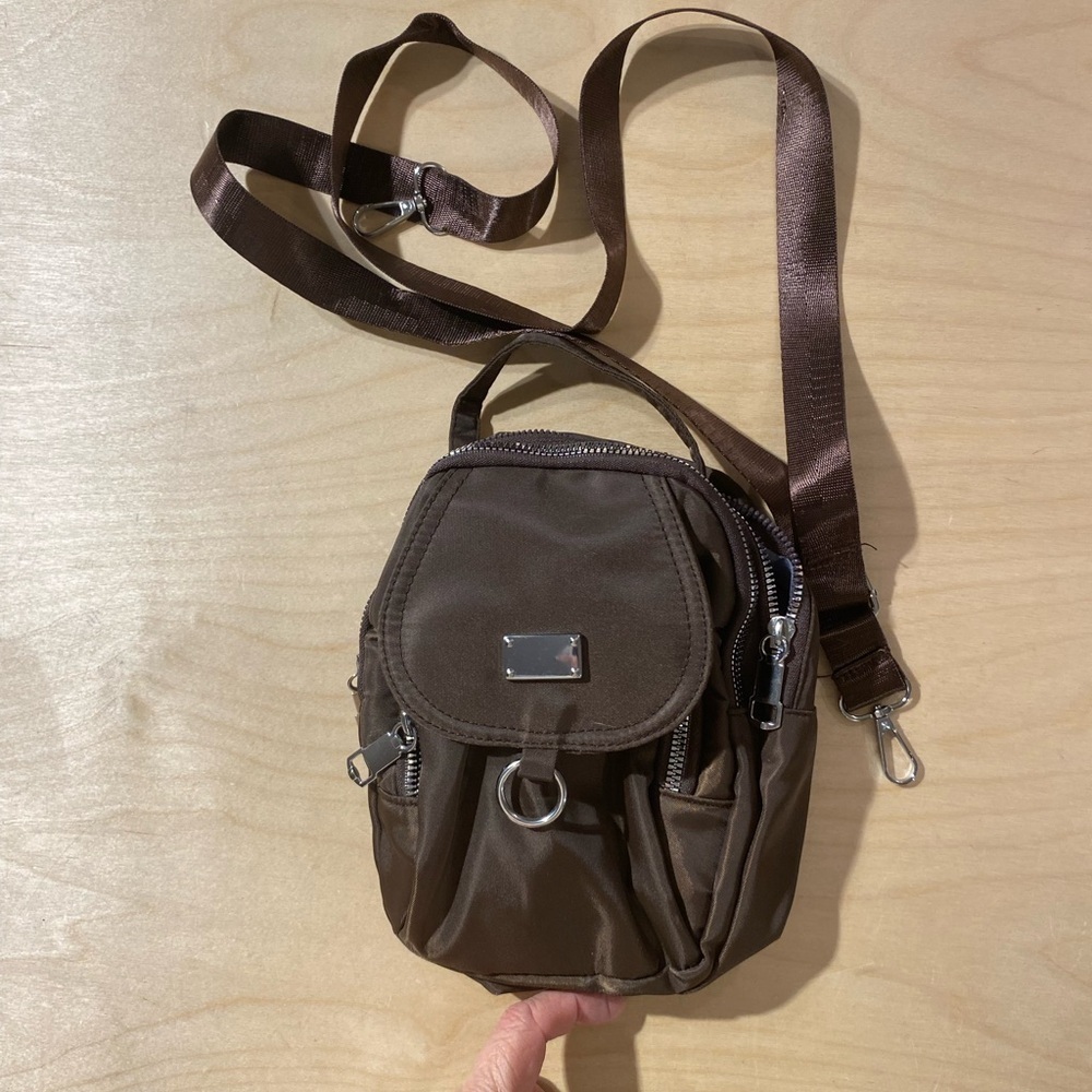 Mini Brown Crossbody Bag NWOT (NB)